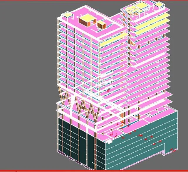Torre de vivienda. Coordinación multidisciplinaria en altura.